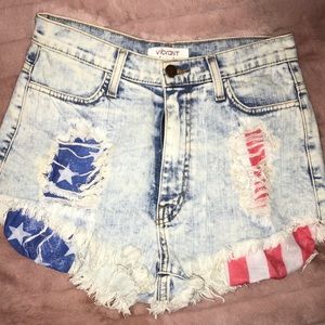 High Waisted Light Jean Shorts🩳